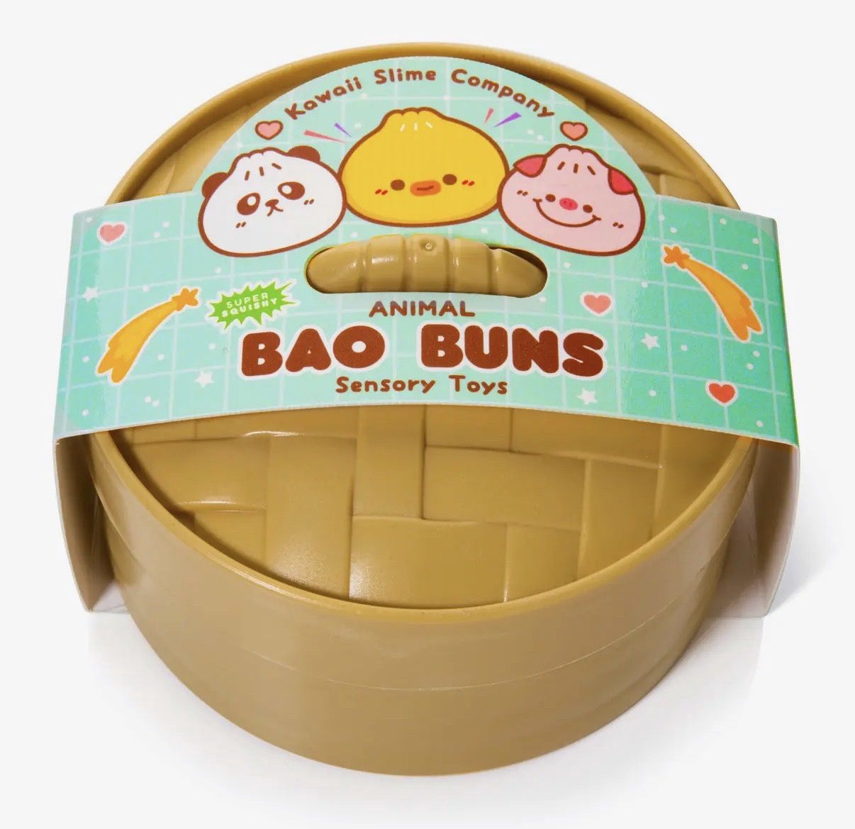 Bao buns three animal case set 