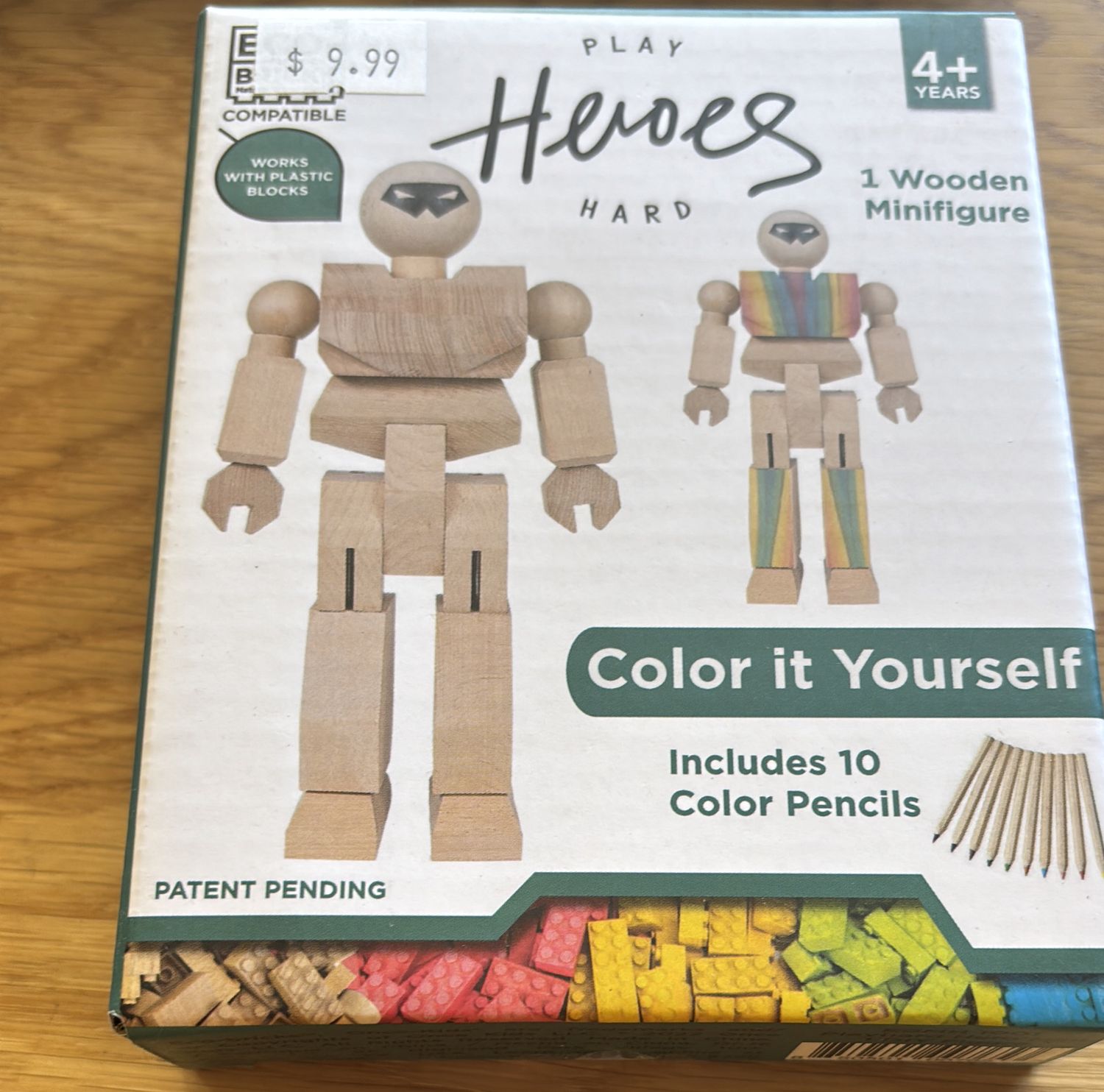 Play Hero’s 1 wooden mini figure 