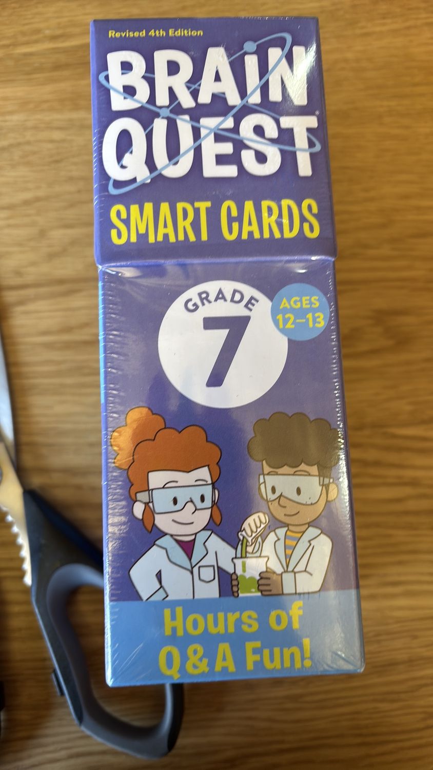Brain quest smart cards grade 7 