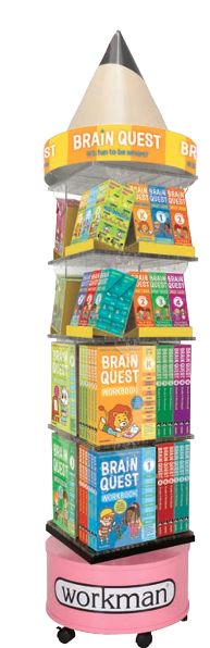 Brain Quest Permanent Pencil Display Spinner