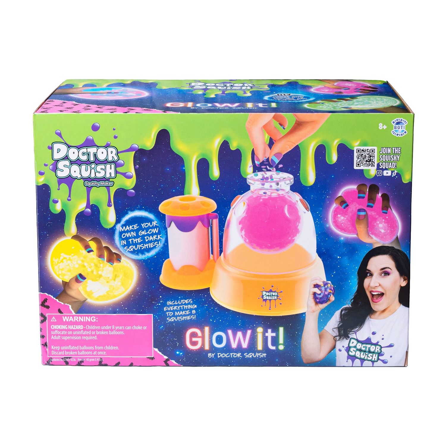 Doctor Squish Squishy Maker Station - Glow-It Edition