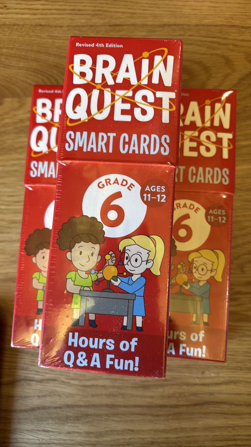 Brain quest smart cards grade 6 