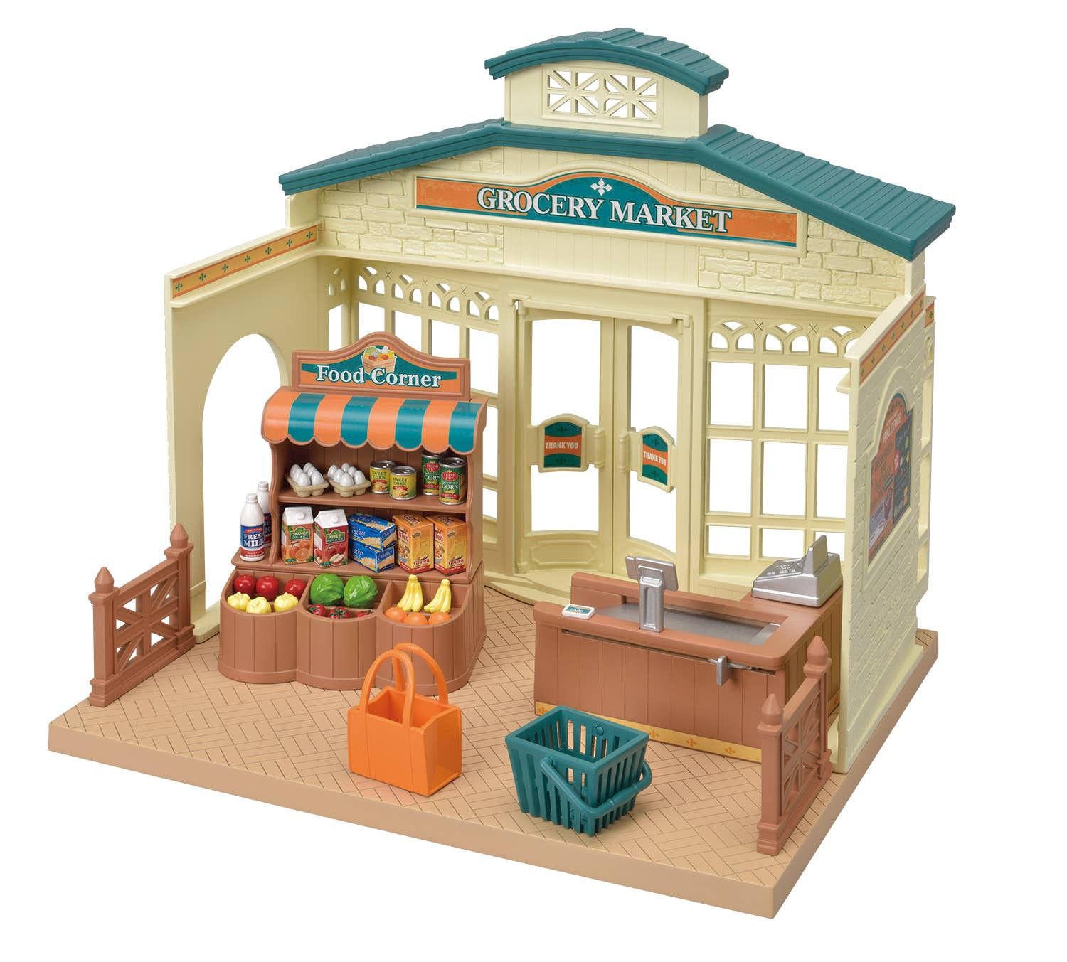Calico Critters Grocery Market, Dollhouse Playset