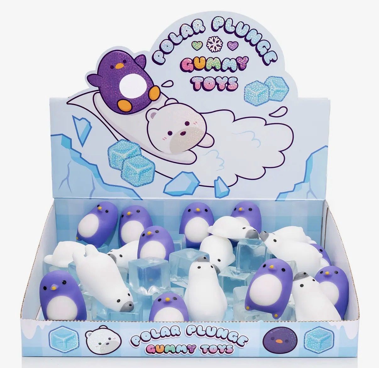 Mini gummy polar plunge squishy 