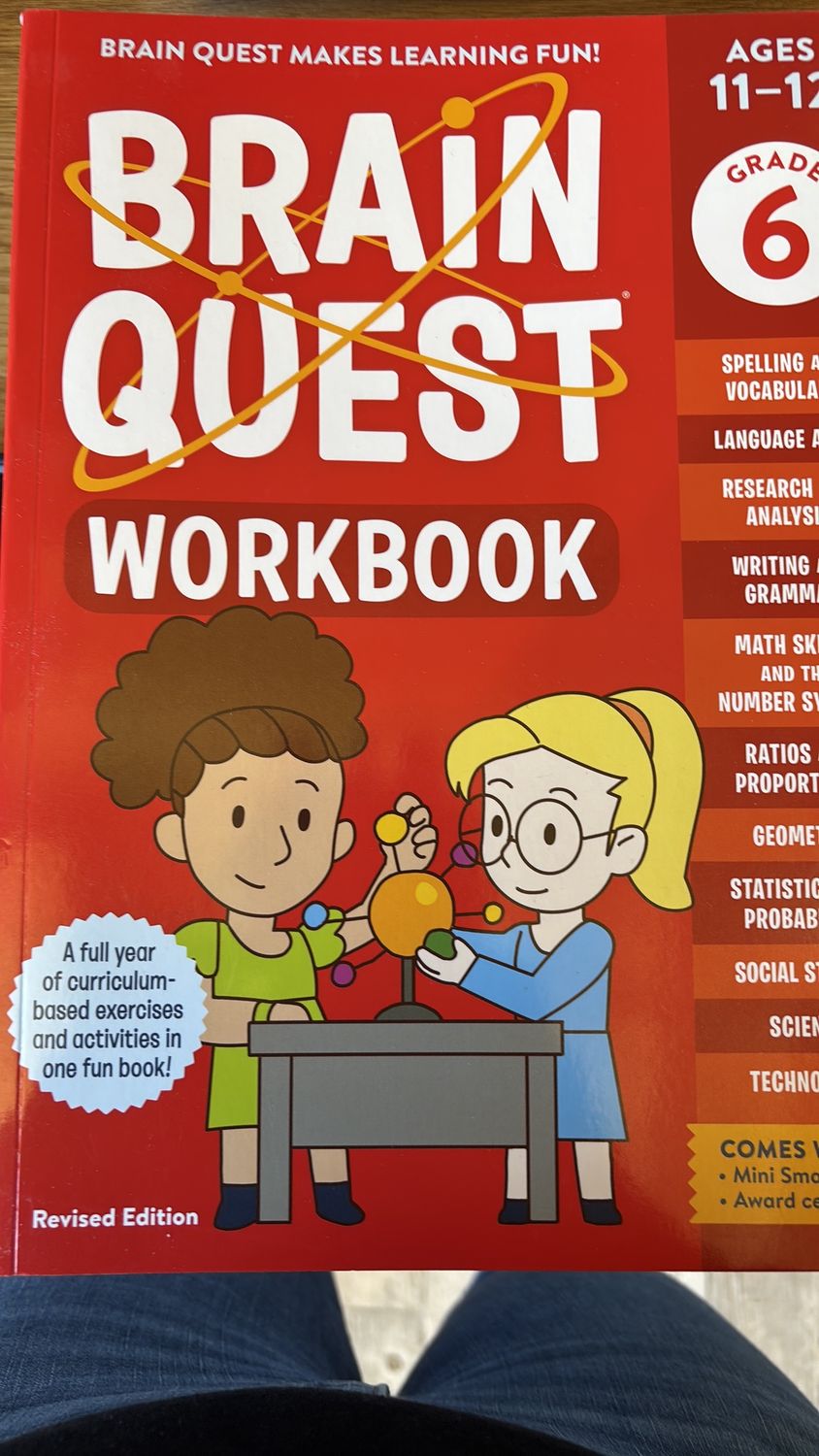 Brain quest workbook grade 6