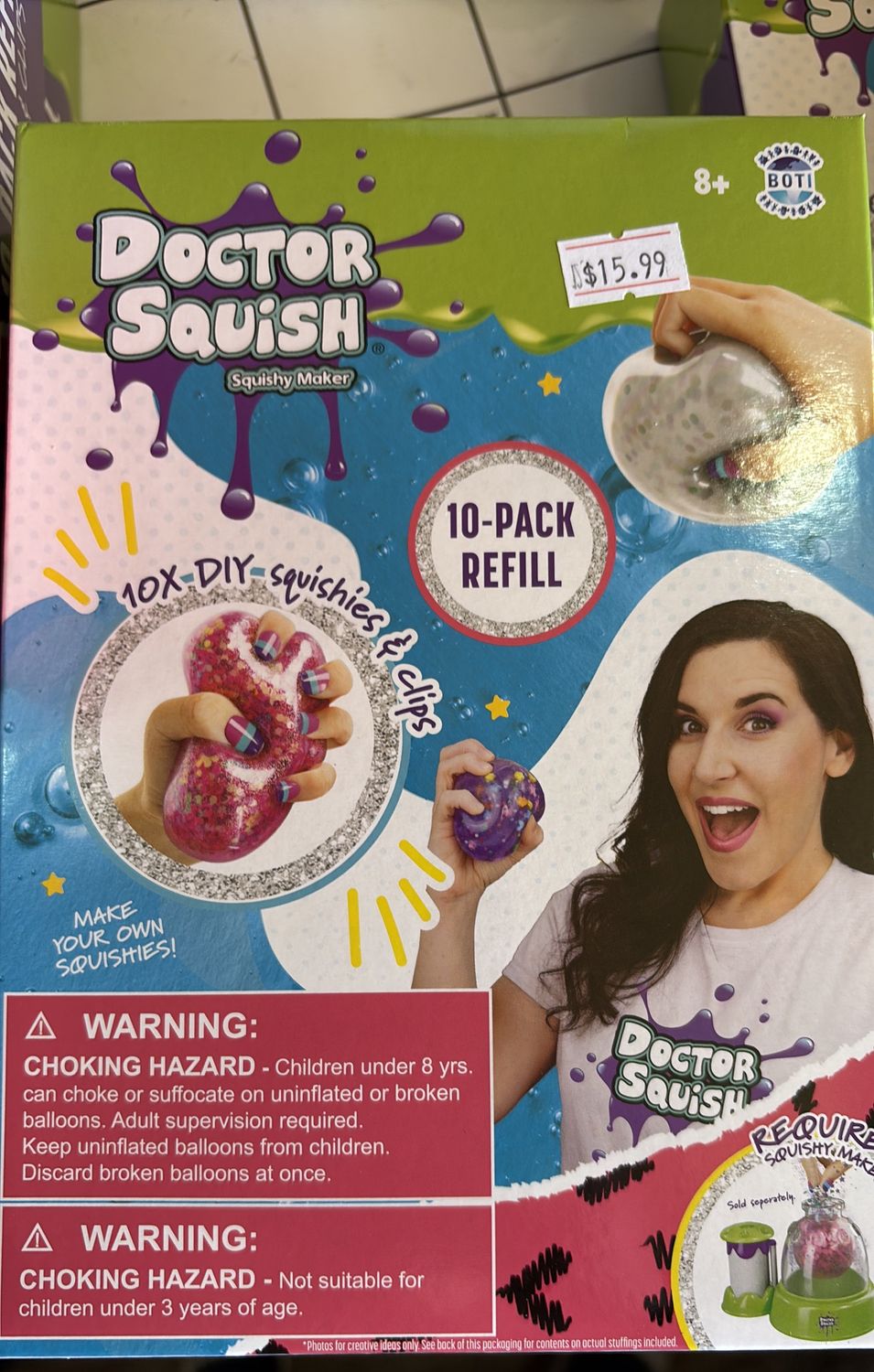 Doctor squish 10pk refill 