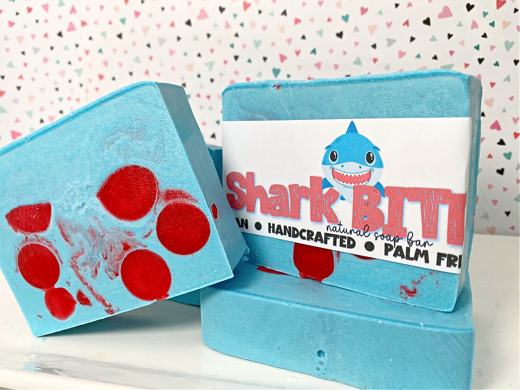 Shark Bite - Handmade Soap Bar - NEW Summer Fragrance