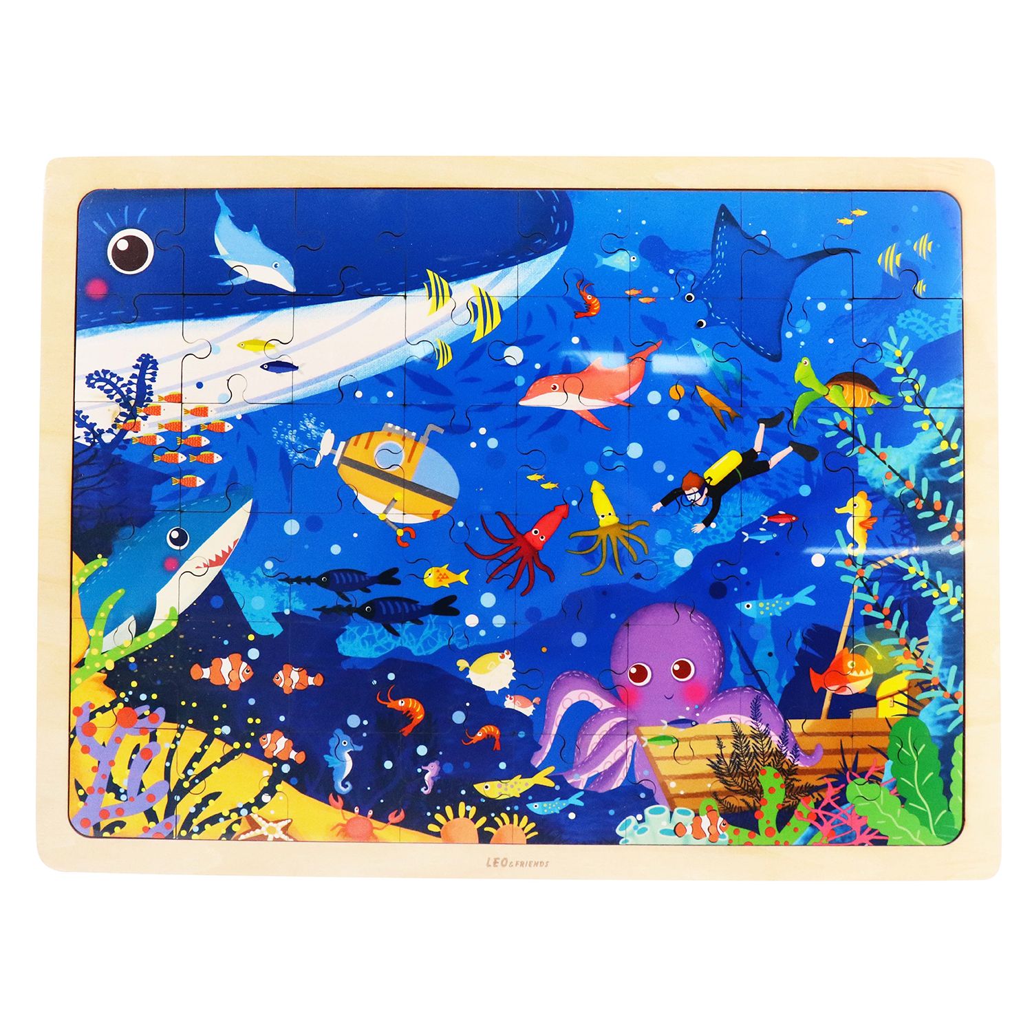 Leo &amp; Friends Underwater Kid’s Puzzle