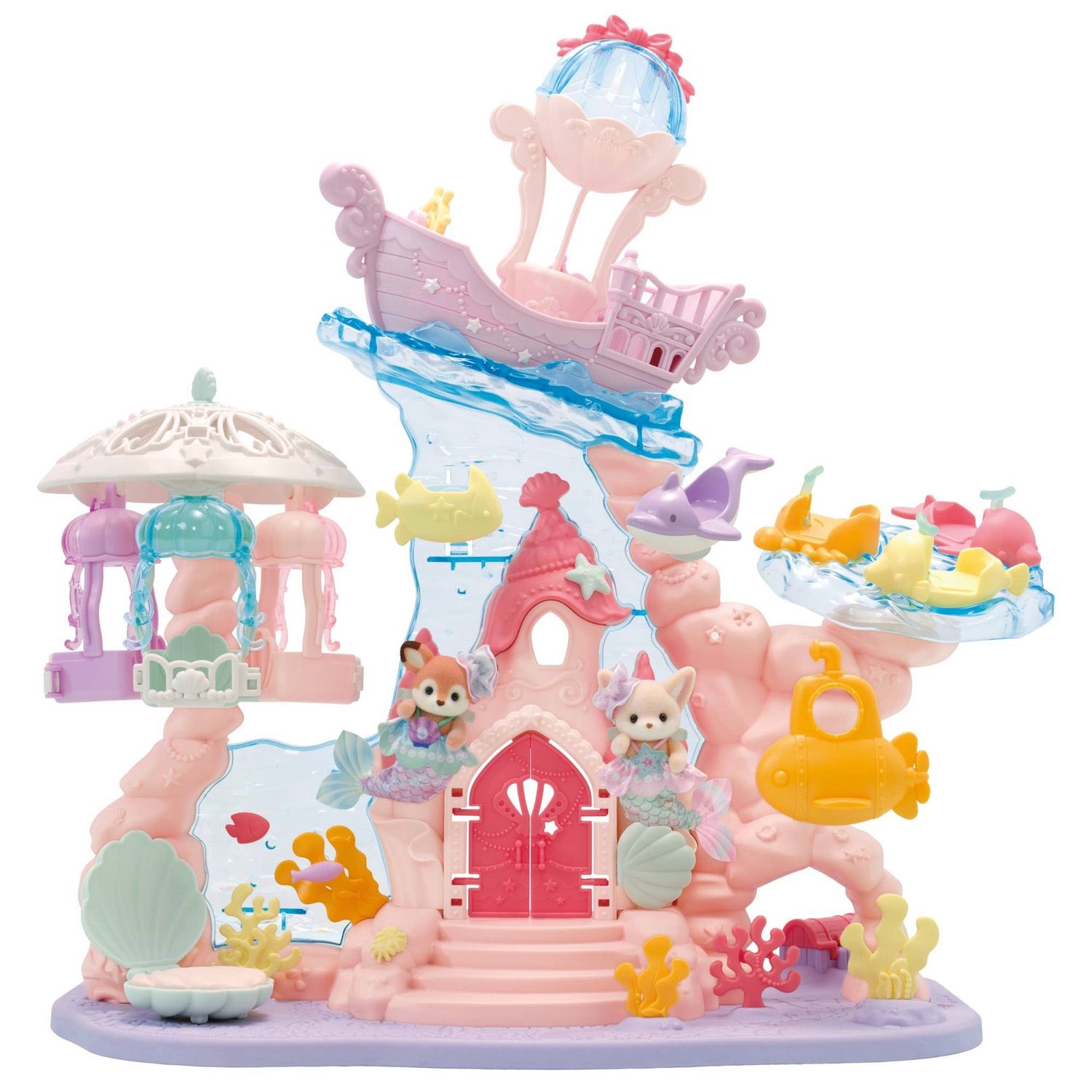 Calico Critters Baby Mermaid Castle, Doll Playset