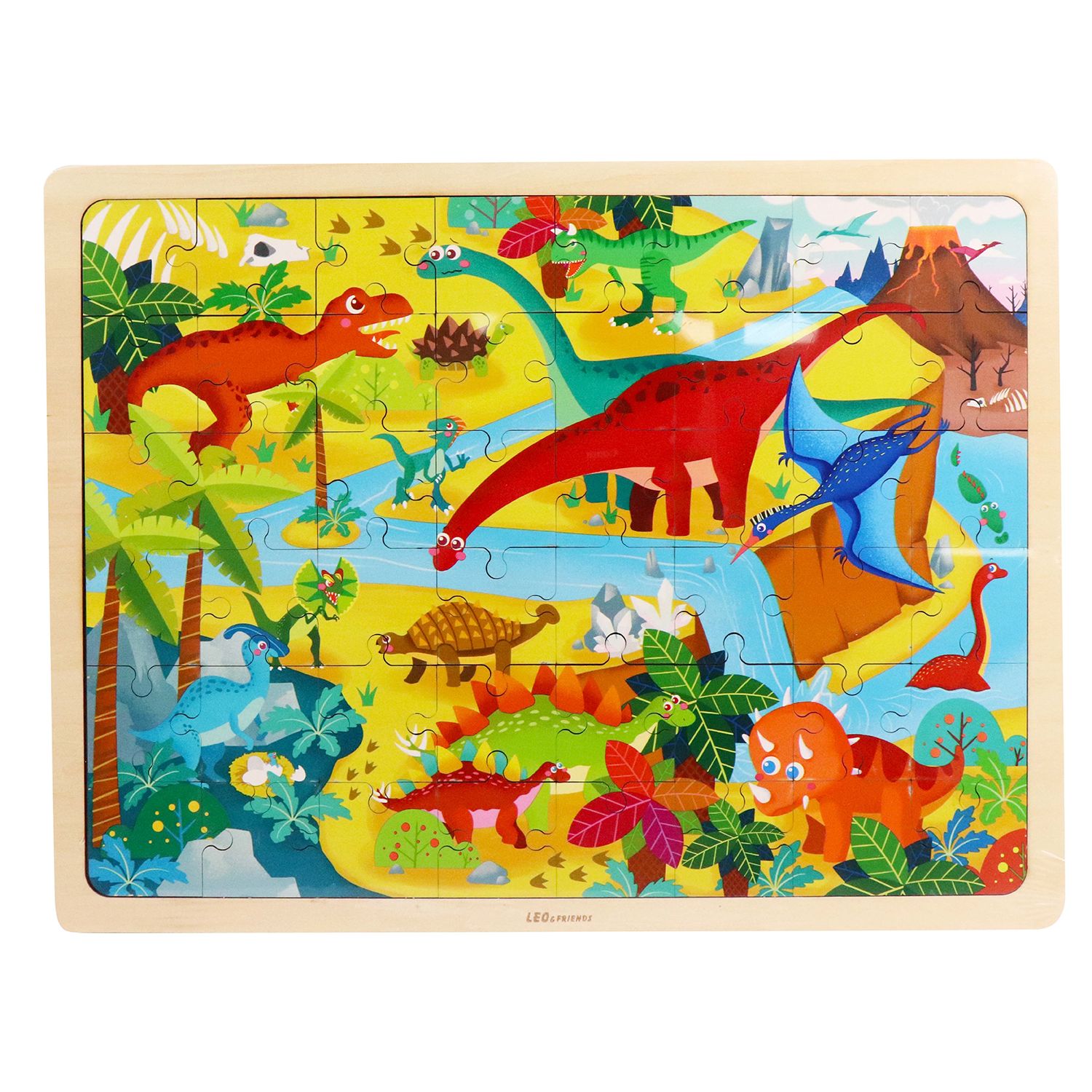 Leo &amp; Friends Dinosaur World Kid’s Puzzle