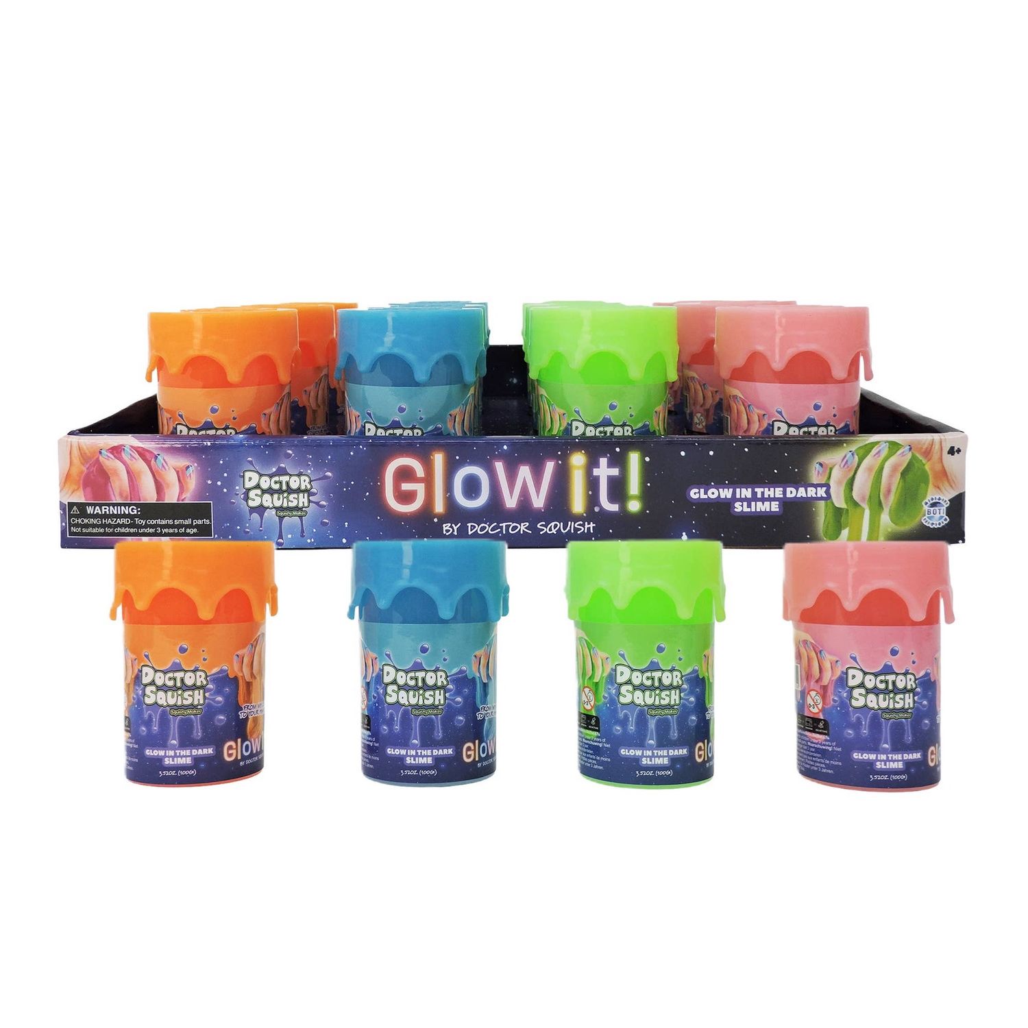 Doctor Squish Slime Assortment - 12 Count CDU