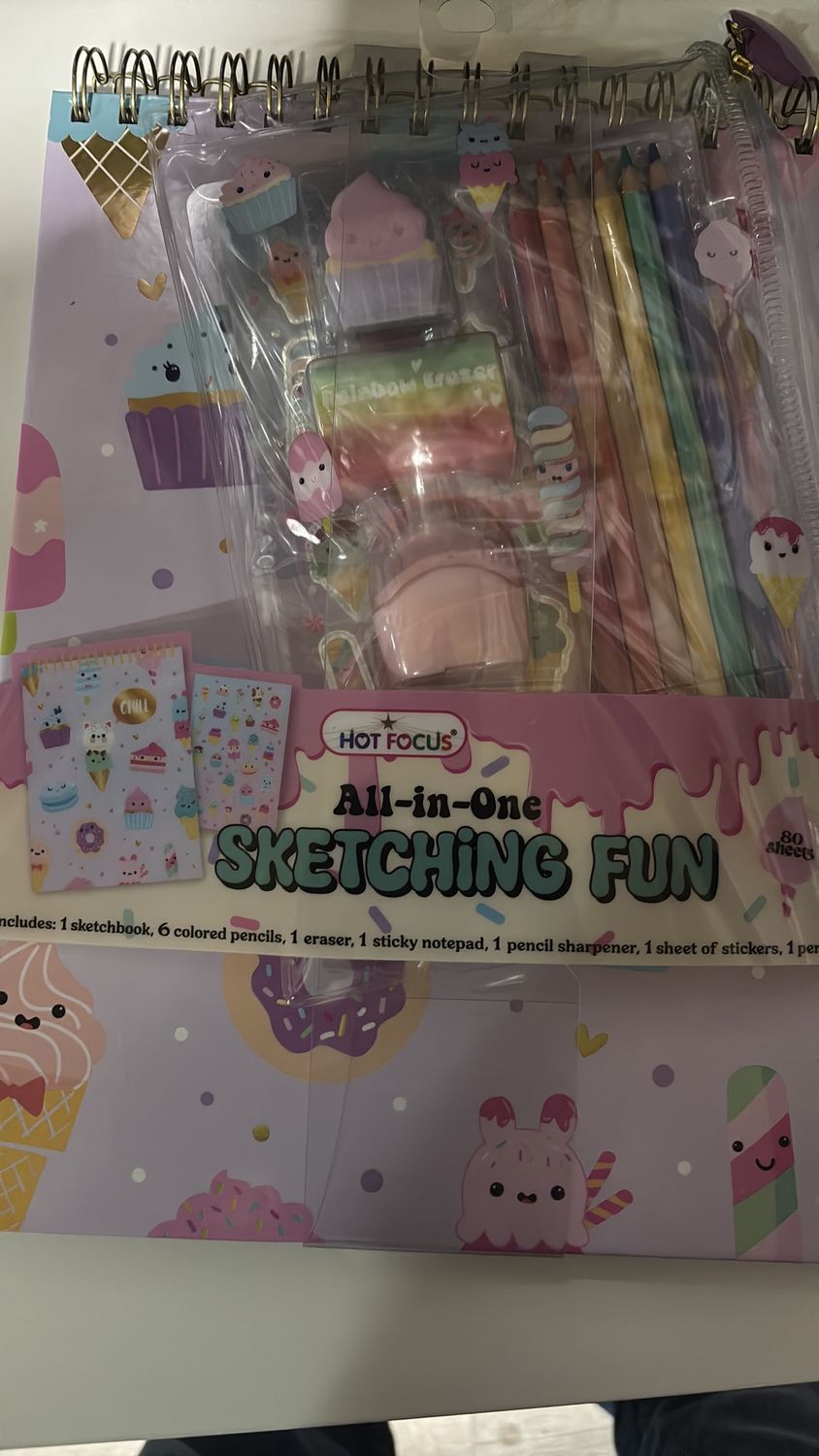 All in one sketching fun