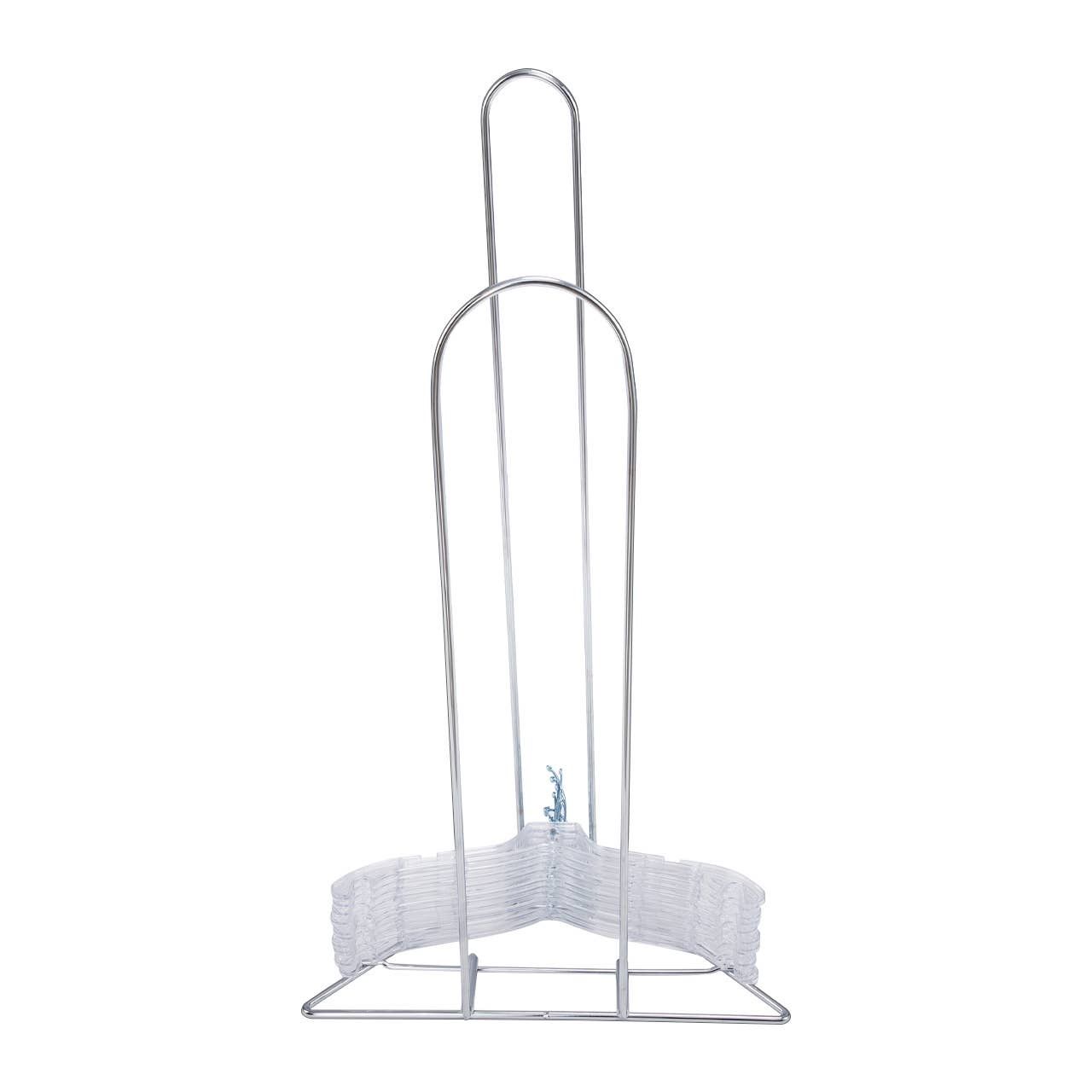 Chrome Wire Hanger Stacker 