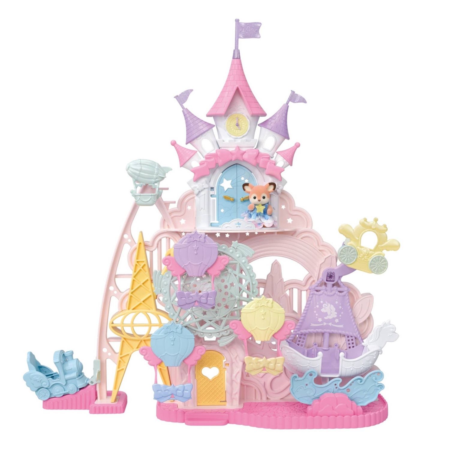 Calico Critters Baby Dream Amusement Park, Dollhouse Playset