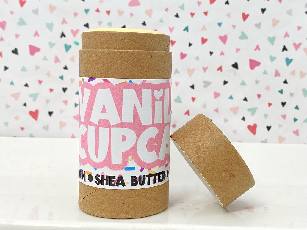 Vanilla Cupcake ✨NEW✨ Solid Push Up Lotion Stick 