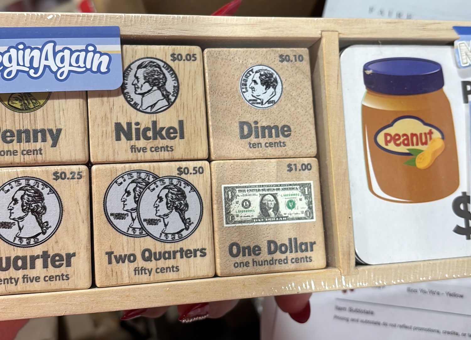 Begin again money blocks 
