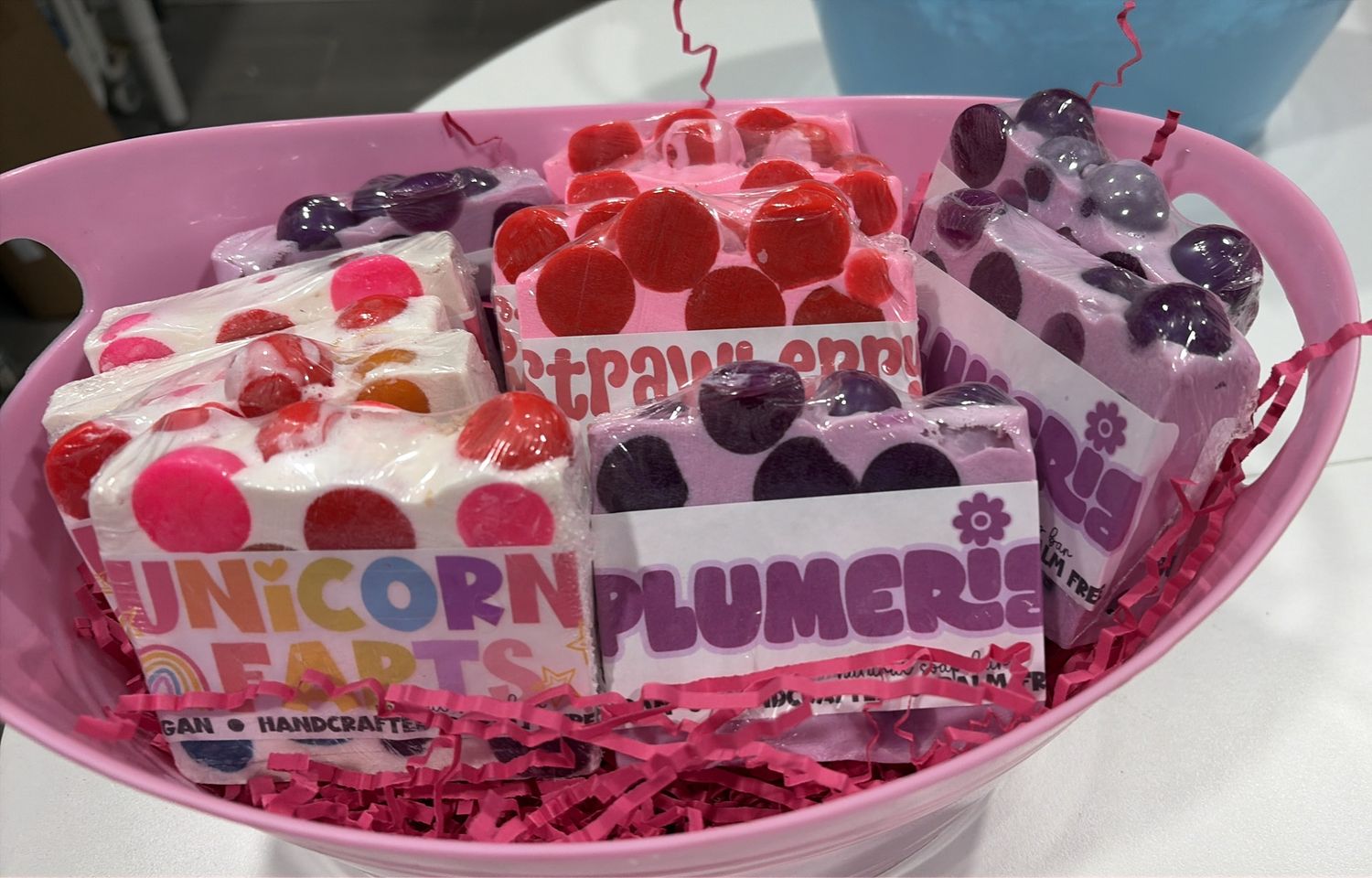 The little bubble soap bars 