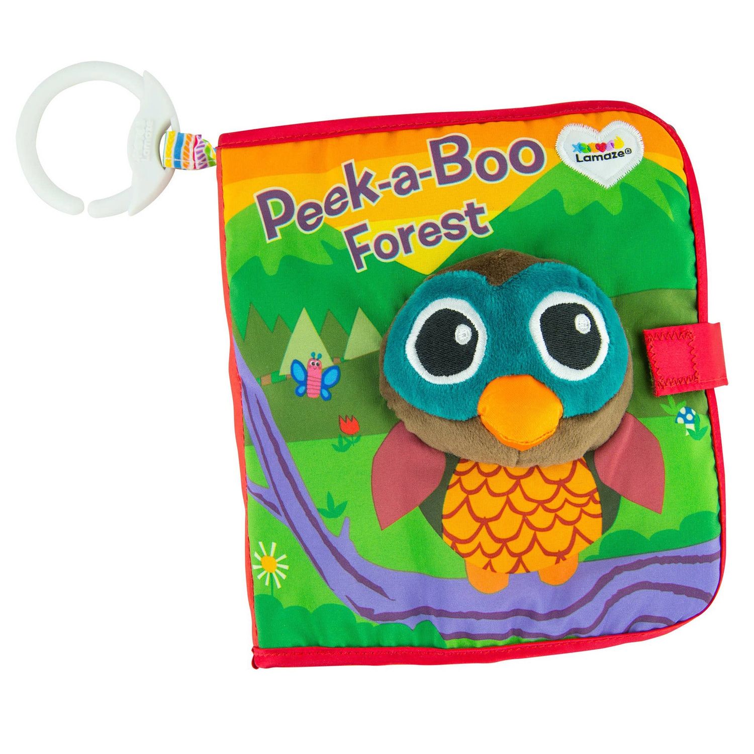 TOMY Lamaze Peek-A-Boo Forest Soft Baby Book