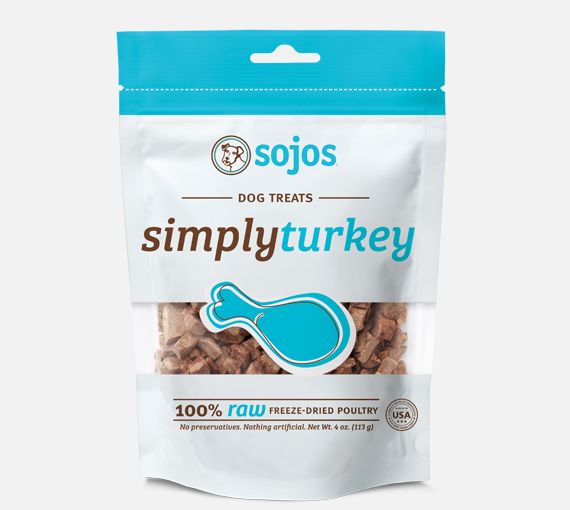 Sojos Simply - Turkey Freeze Dried Dog Treats