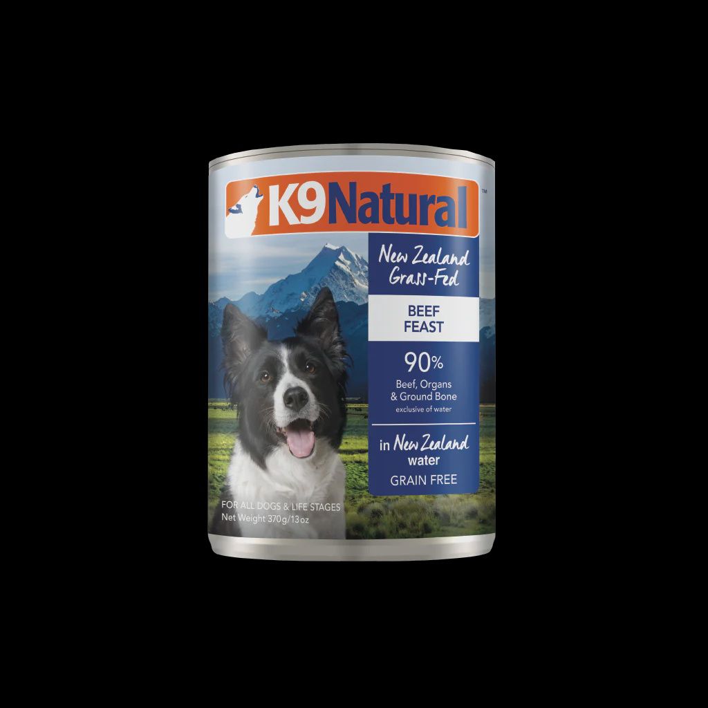 K9 Natural - Beef Feast canned dog food 13oz.