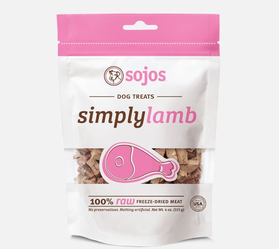 Sojos Simply - Lamb Freeze Dried Dog Treats