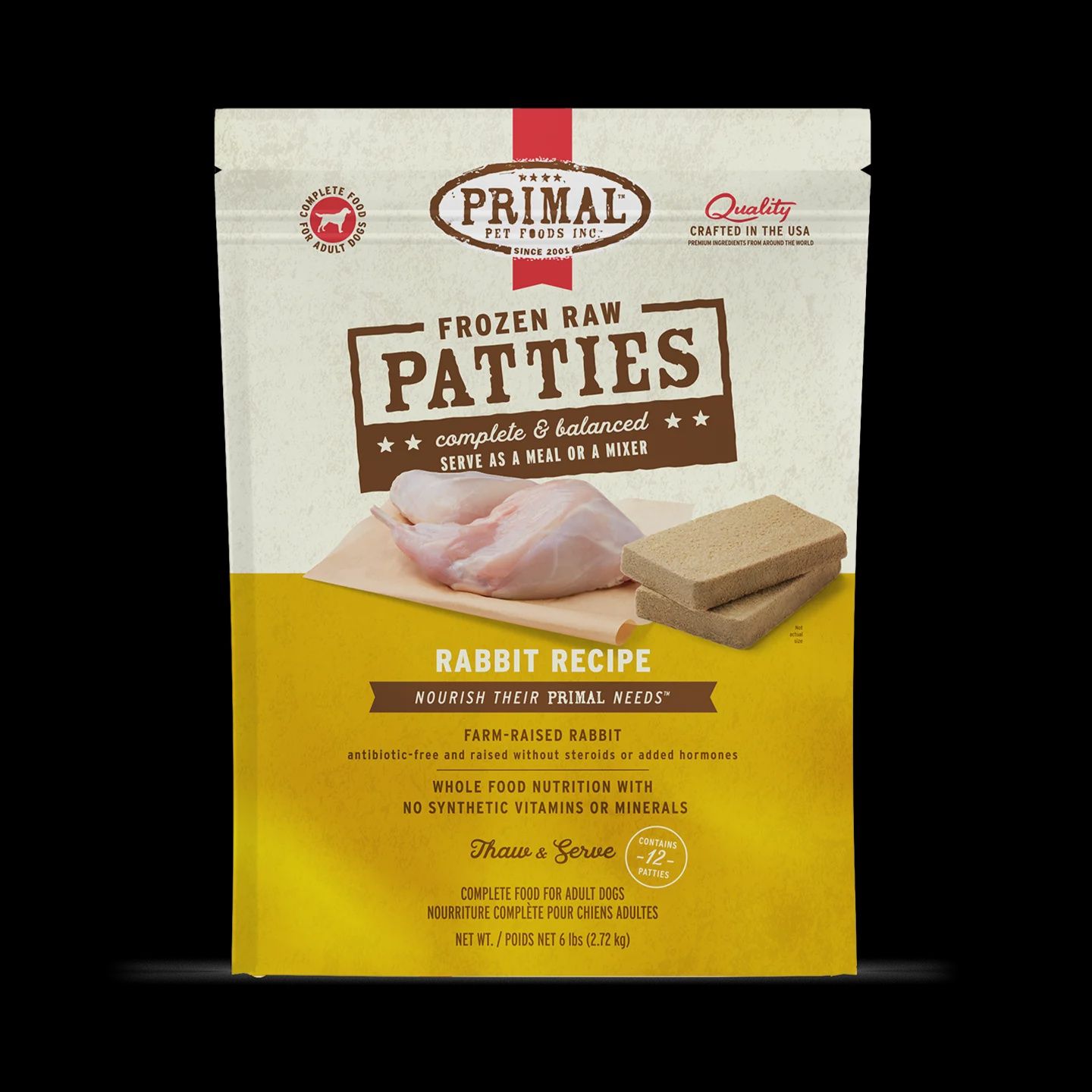 Primal - Rabbit RAW Dog Food