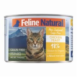 Feline Natural - Chicken Feast Wet Cat Food 6 oz.