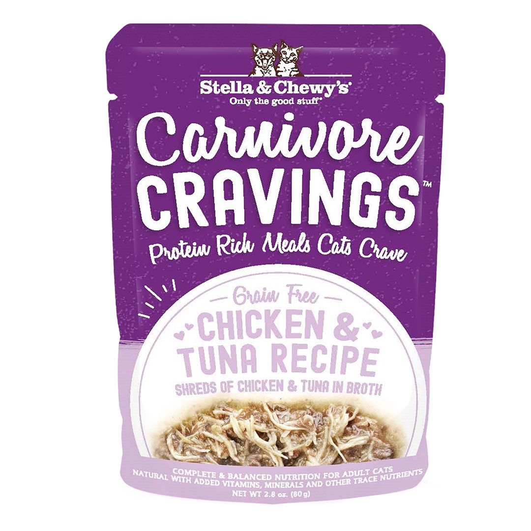 Stella &amp; Chewy's - Carnivore Cravings Chicken &amp; Tuna Recipe 2.8 oz.