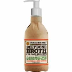 Colorado Hemp Honey - Beef Bone Broth Boswellia &amp; Ginger 16 oz.