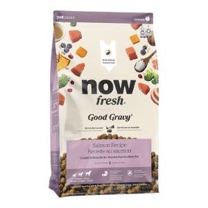 Petcurean NOW Fresh - Good Gravy Salmon Coated in Bone Broth for Adult Dogs