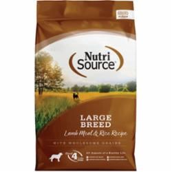 NutriSource - Lamb Meal  &amp; Rice Recipe  Large Breed Dry Dog Food