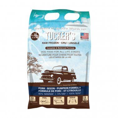Tuckers - Pork &amp; Bison W/Pumpkin RAW Dog Food