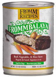 Fromm - Frommbalaya Beef, Vegetable, &amp; Rice Stew Canned Dog Food 12.5 oz.