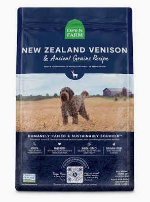 Open Farm - New Zealand Venison &amp; Ancient Grains Dry Dog Food