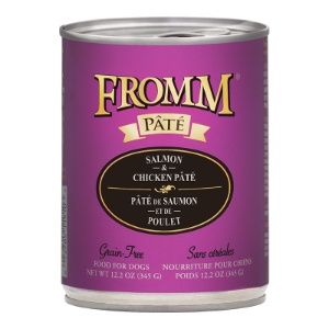 Fromm - Salmon &amp; Chicken Pate' Dog Food 12.2 oz.