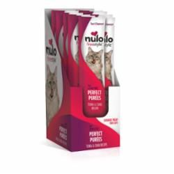 Nulo - Freestyle Perfect Purees Tuna &amp; Crab Recipe Grain-Free Lickable Cat Treats, 0.5-oz,