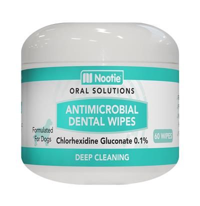 Nootie -ANTIMICROBIAL DENTAL PAD 60 COUNT