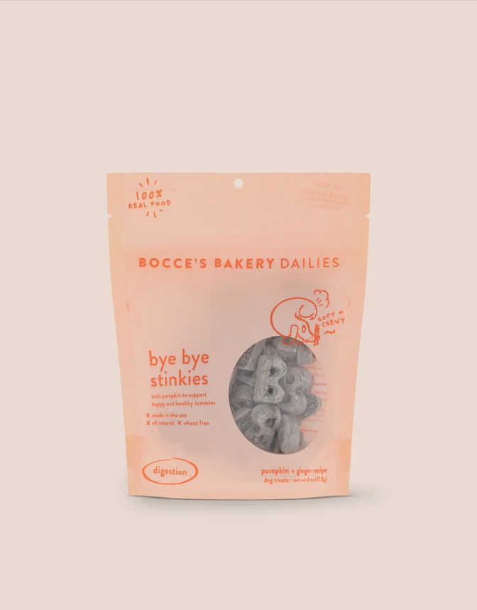 Bocce's Bakery - Dailies Bye Bye Stinkies Soft &amp; Chewy Dog Treats