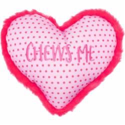 The Worthy Dog - Chews My Heart Dog Toy, Size: Small