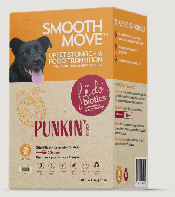 Fidobiotics - Punkin' Smooth Move Probiotics for Dogs