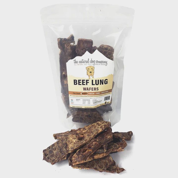 The natural dog company - Beef lung wafers