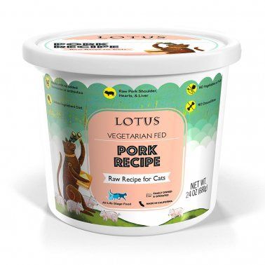 Lotus - Pork RAW Cat Food, Dog Size: 24 oz.