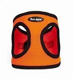 Bark Appeal - Mesh Step In Harness Neon Orange, Size: XS
