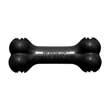 Kong  - Extreme Goodie Bone Black, Size: Large