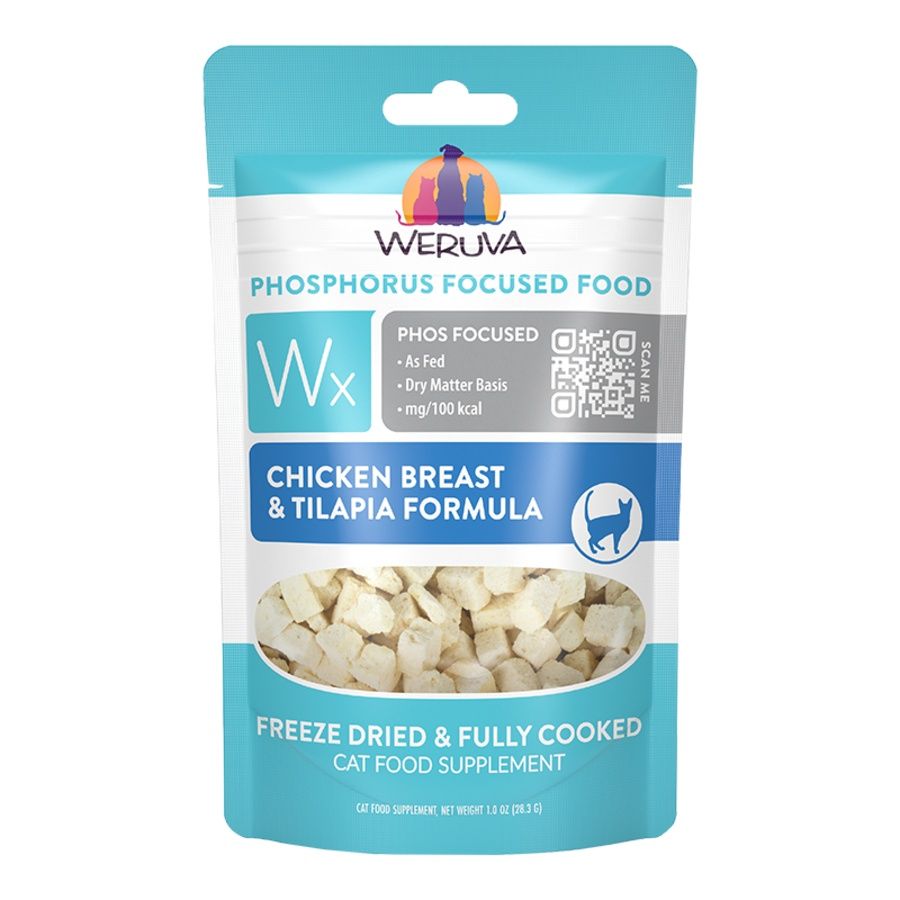 Weruva - Wx Chicken &amp; Tilapia Freeze Dried Cat Food