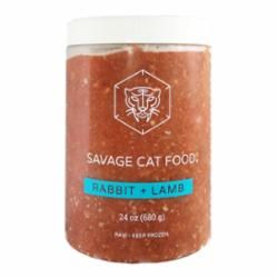 Savage Cat - Rabbit &amp; Lamb Raw Cat Food