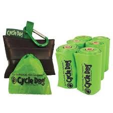 Cycle Dog - Earth Friendly Pick-Up Bags with Park Pouch Holder