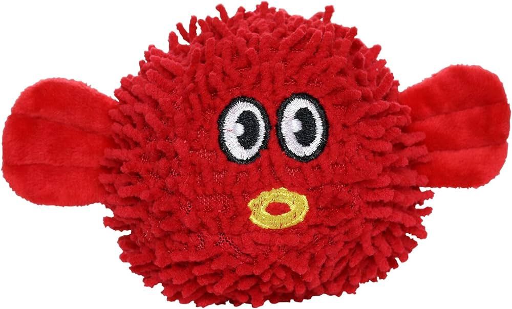 Tuffy - Mighty Micro Blowfish Red Dog Toy
