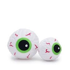 FabDog - Halloween Eyeball FaBall Dog Toy, Size: Small