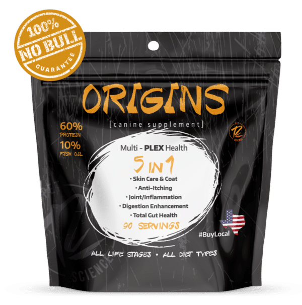 Rogue Pet Science - Origins 5 in 1 Gut Health Supplement for Dogs and Cats